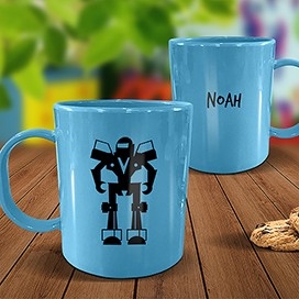 Blue Melamine Mugs