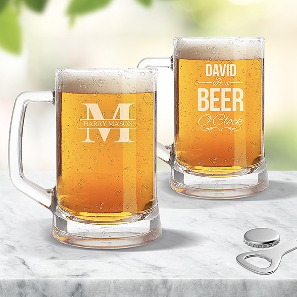 Glass Beer Mugs