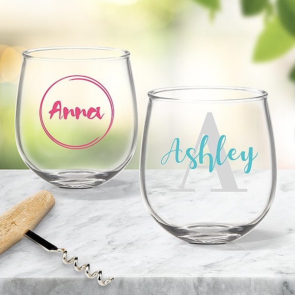 Stemless Wine Glasses