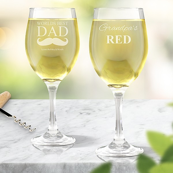 Engraved Wine Glasses