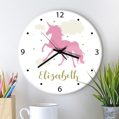 Kids Glass Wall Clocks