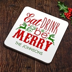 Christmas Square Coasters