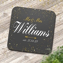 Wedding Square Coasters