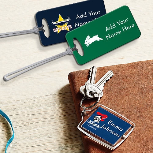 NRL Bag Tag & NRL Keyring