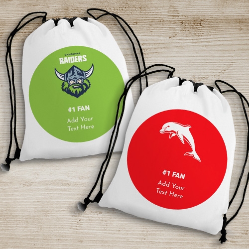 NRL Drawstring Sports Bag