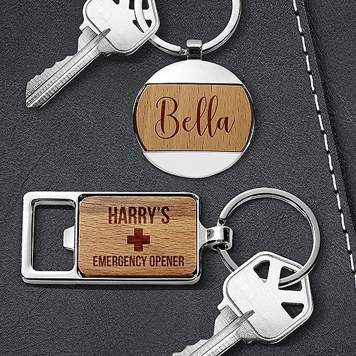 Engraved Keyrings