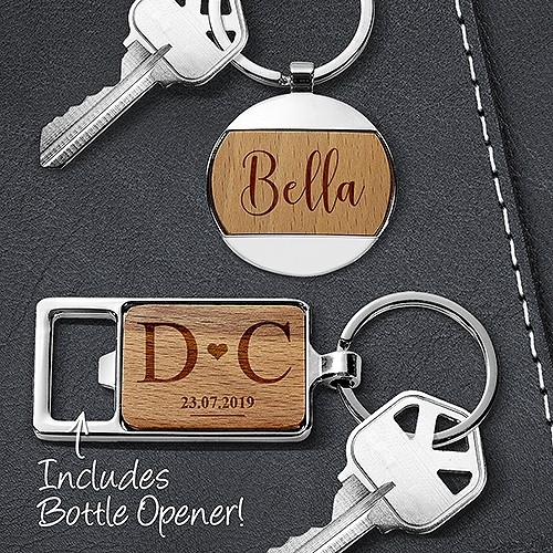 Engraved Keyrings