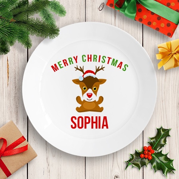 Kids Christmas Plates