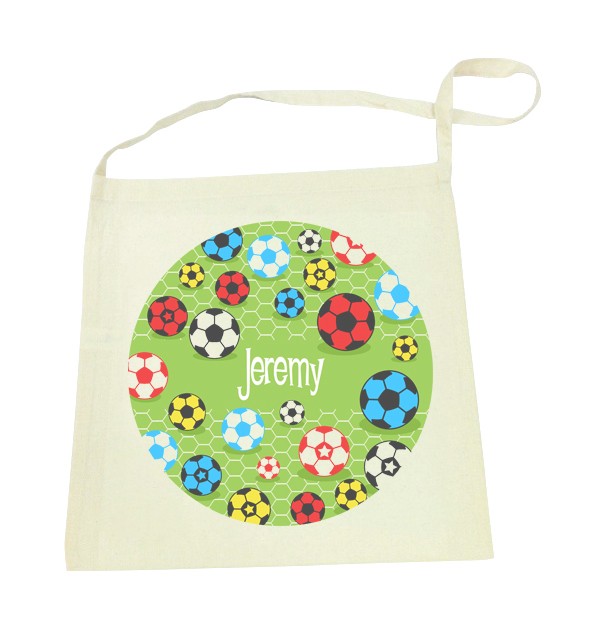 Soccer Calico Tote Bag