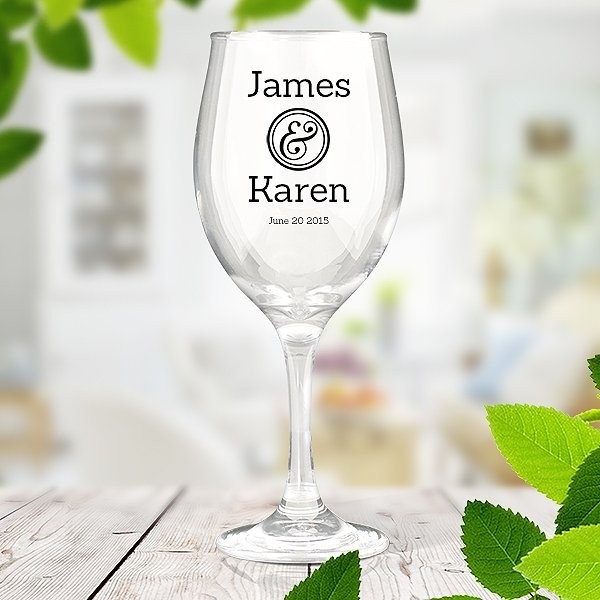 Couple Design Wine Glass