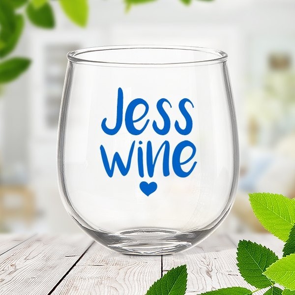 Jess Stemless Wine Glass
