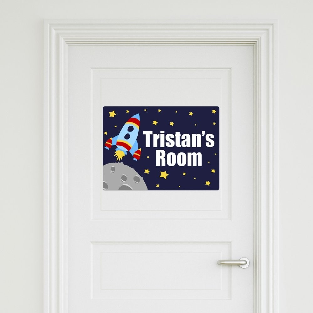 Rocket Door Sign