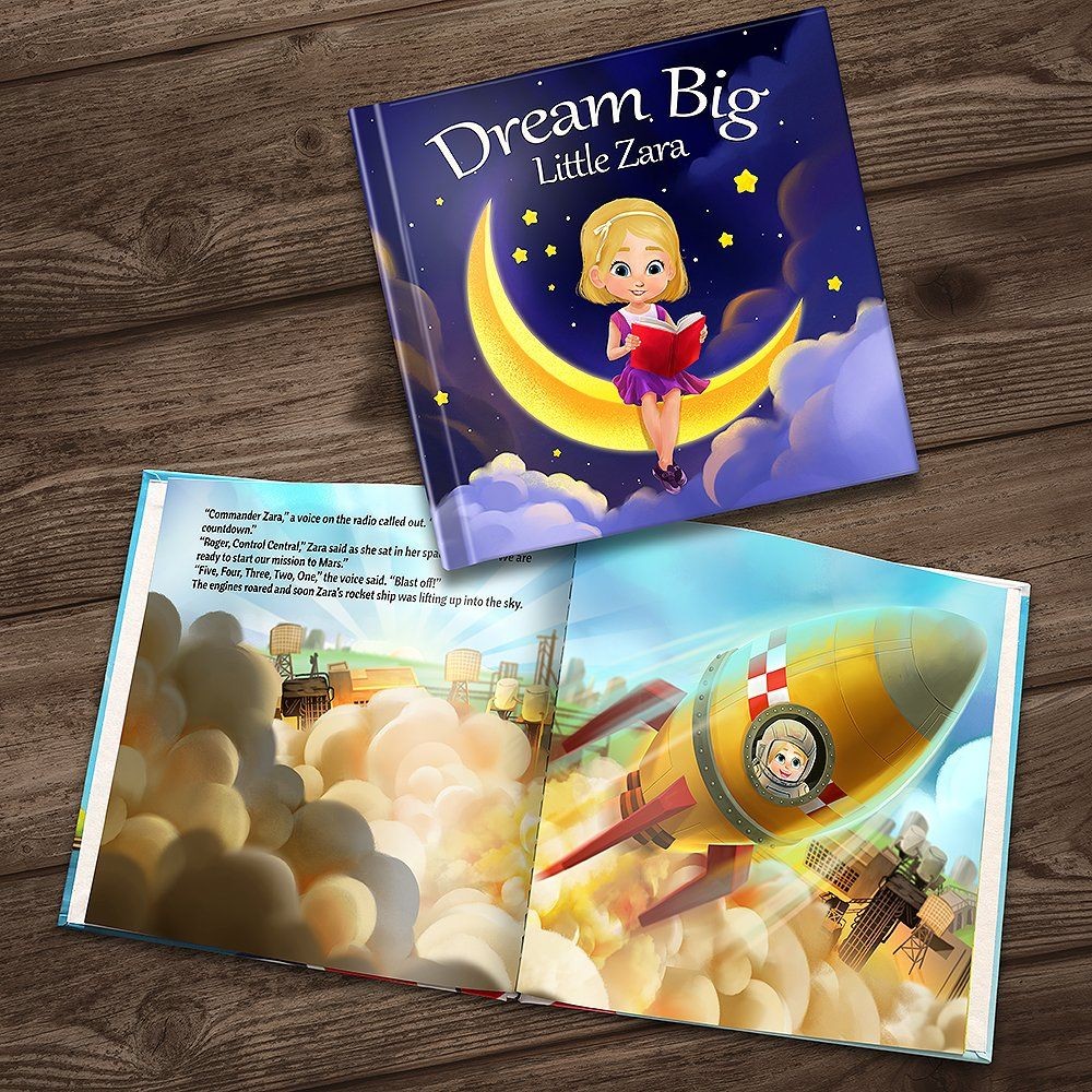 "Dream Big" Personalised Story Book