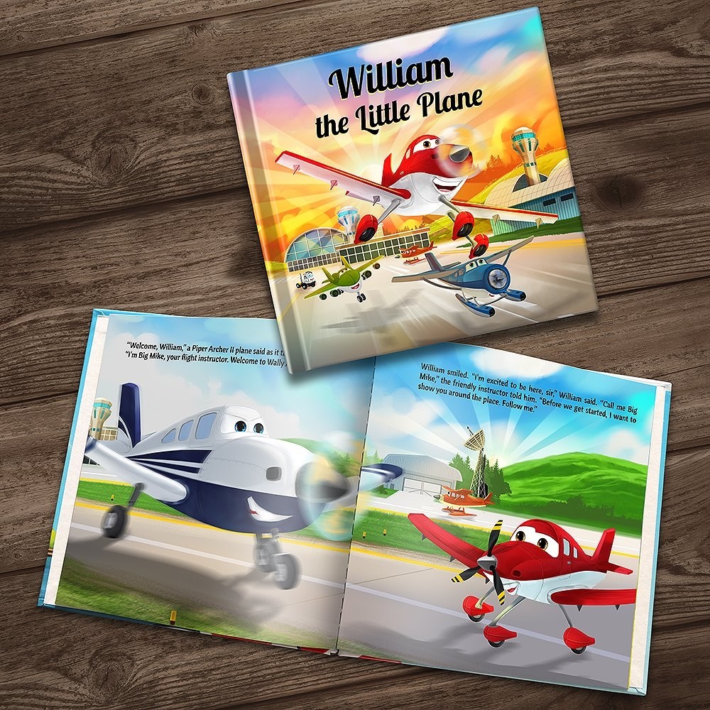 Personalised Story Book: "The Little Plane"