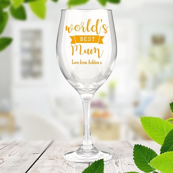 Best Mum Wine Glass