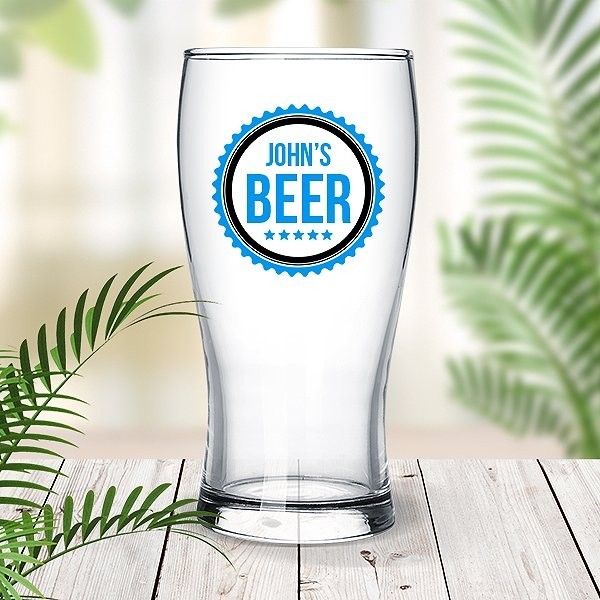 Bottle Top Standard Beer Glass