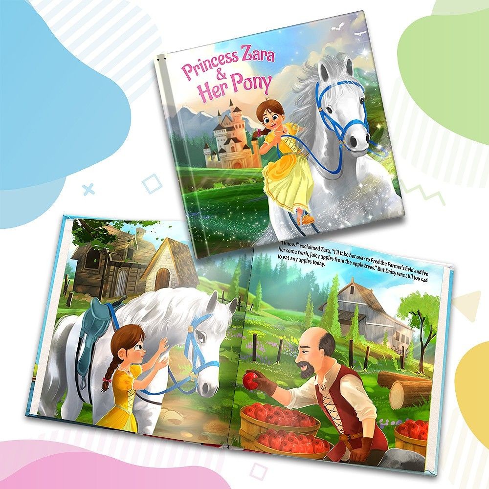 "The Princess and Her Pony" Personalised Story Book