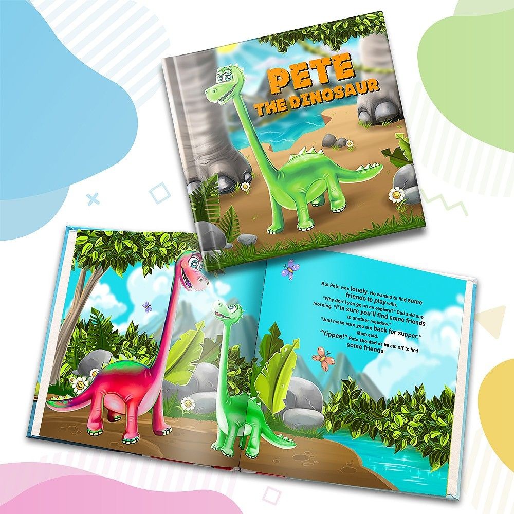 "The Dinosaur" Personalised Story Book