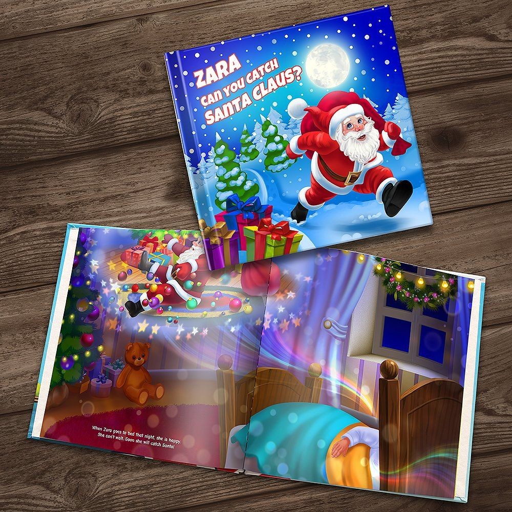 "Can You Catch Santa Claus?" Personalised Story Book