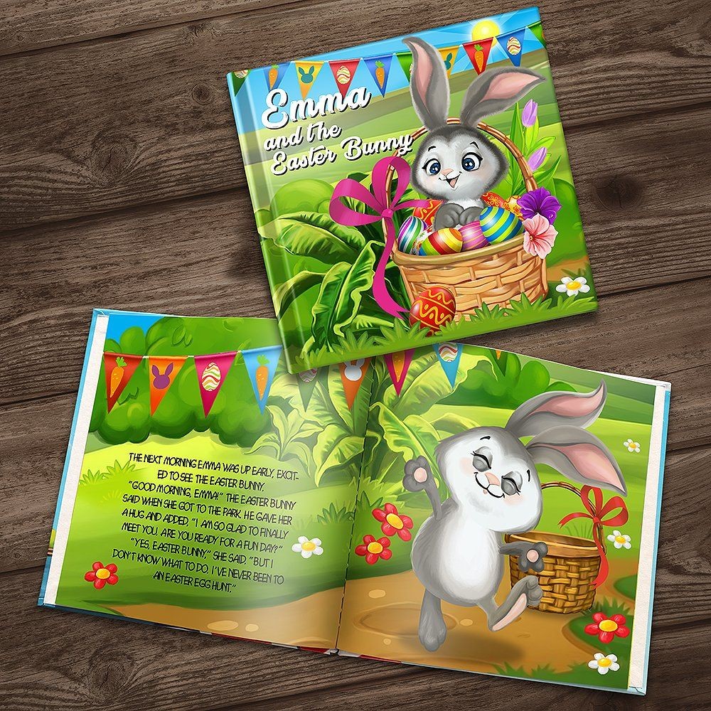 "The Easter Bunny" Personalised Story Book