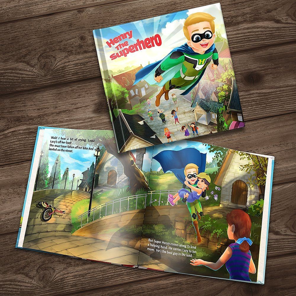 "The Superhero" Personalised Story Book