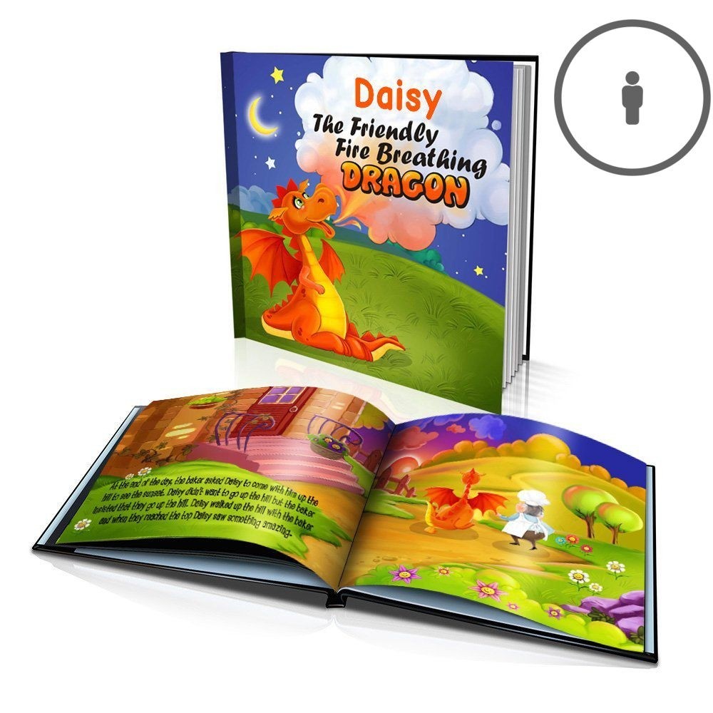 Personalised Story Book: "The Friendly Fire Breathing Dragon"