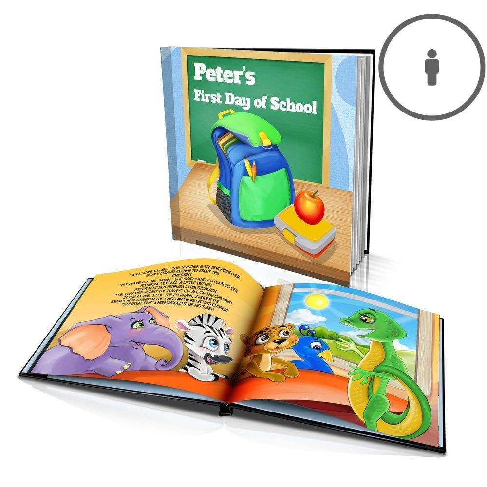 Personalised Story Book: "First Day of School"