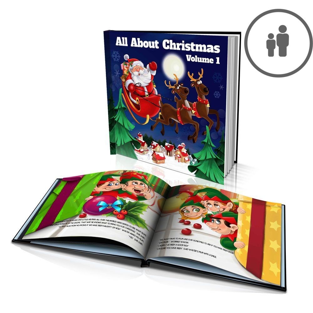 Personalised Story Book: "All About Christmas - Volume 1"