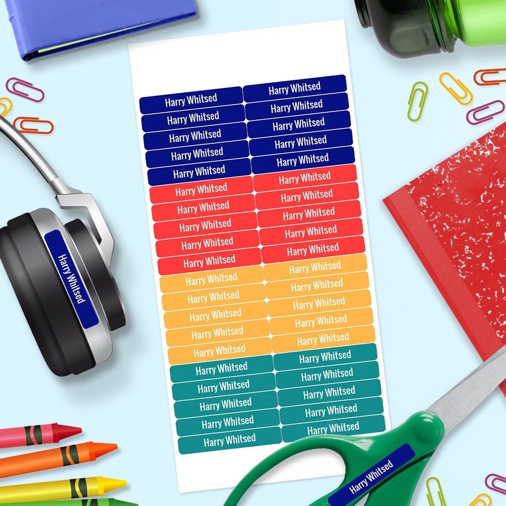 Marine Mini Name Label CustomiseMe by Harvey Norman