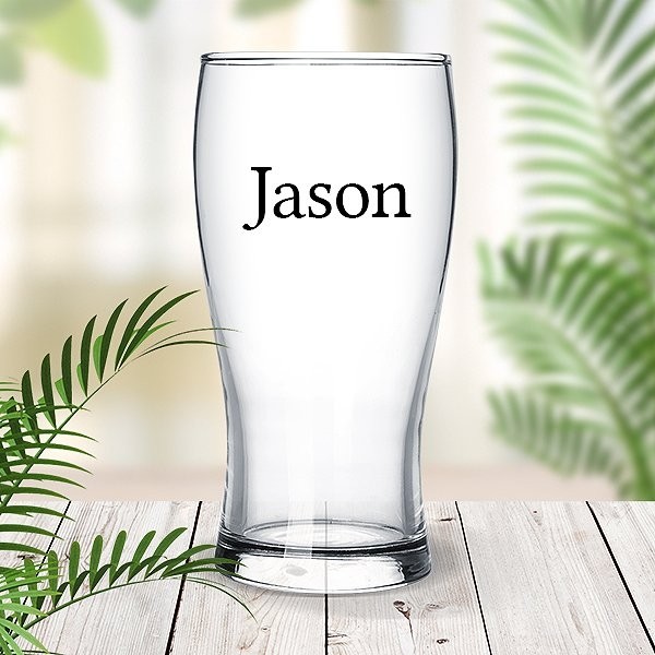 Name Standard Beer Glass
