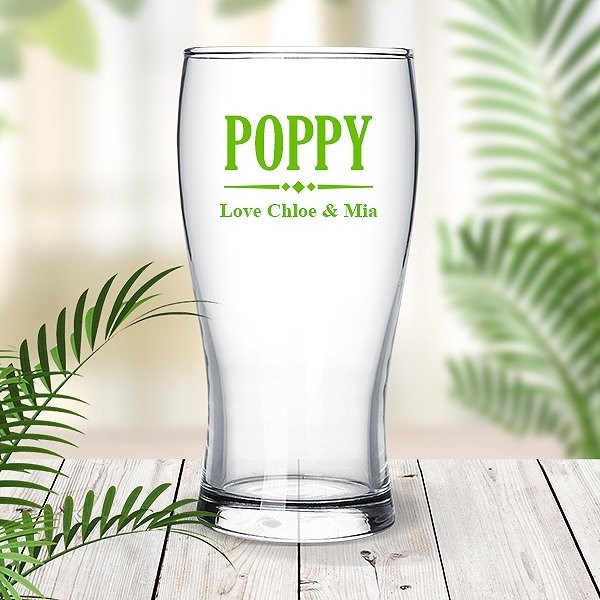 Poppy Standard Beer Glass