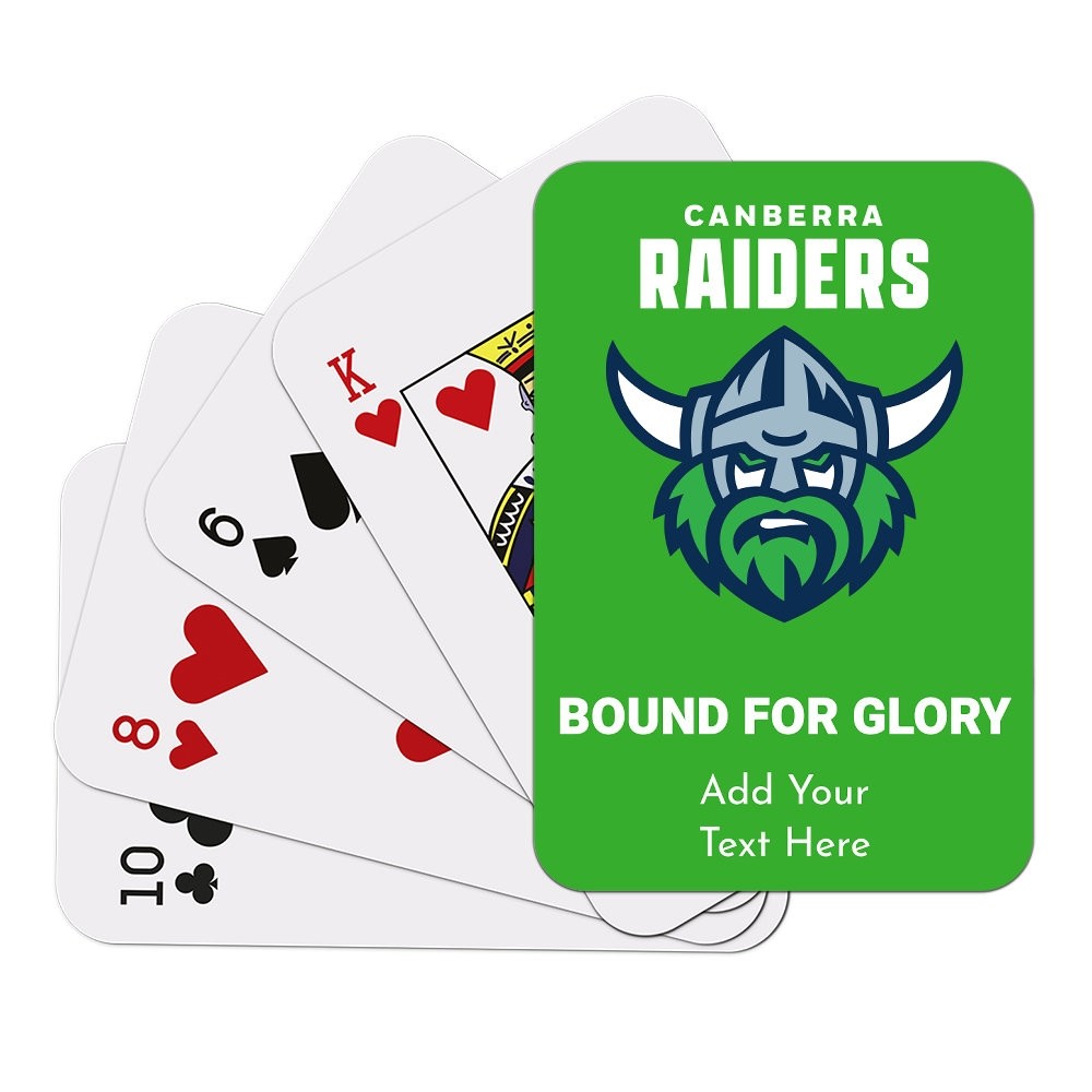 NRL Raiders Playing Cards NRL Raiders Playing Cards