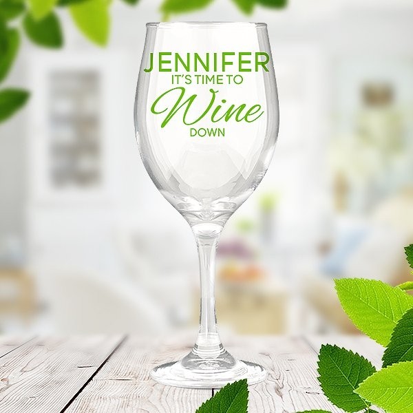 Time To Wine Glass