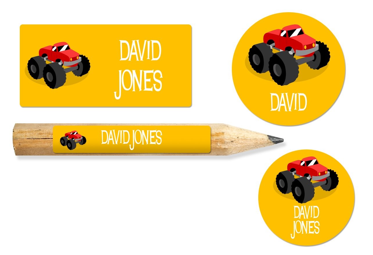 Big Truck Standard Label Pack (177 Labels)