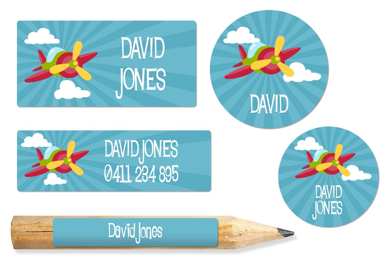 Airplane Works Label Pack (221 Labels)