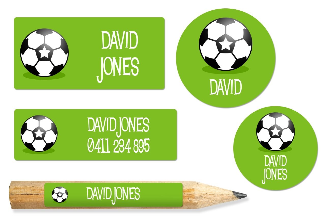 Soccer Works Label Pack (221 Labels)