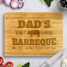 Dad's Barbeque Bamboo Cutting Board