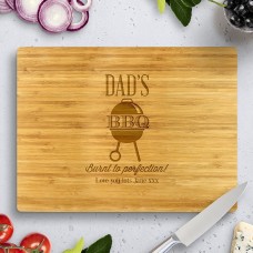 Dad's BBQ Bamboo Cutting Board