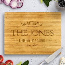 Kitchen Of Bamboo Cutting Board