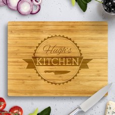 Kitchen Knife Bamboo Cutting Board