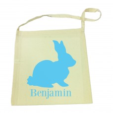 Blue Bunny Tote Bag