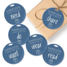 Acrylic Gift Tags - Set of 6