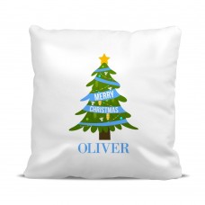 Blue Christmas Classic Cushion Cover