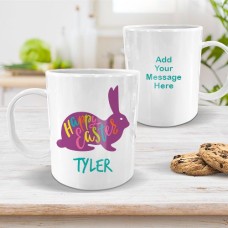 Bunny White Plastic Mug