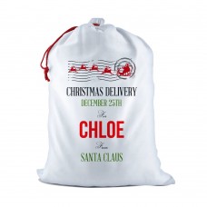 Christmas Delivery White Santa Sack