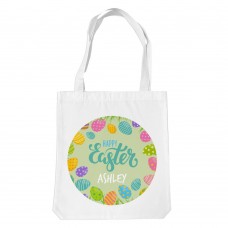 Easter Hunt White Tote Bag