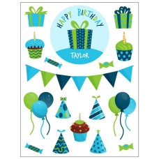 Gift Box Birthday Sticker Pack