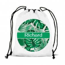 Leaves Drawstring Sports Bag