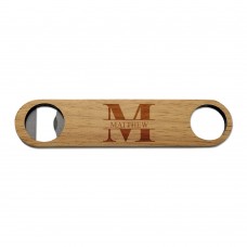 Monogram Wooden Bottle Opener