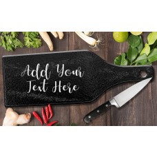 Add Your Own Message Glass Cheese Board